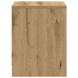 Berkfield Home Bedside Cabinet Artisan Oak 45x34x44, 5 cm Engineered Wood in Brown - thumbnail 7