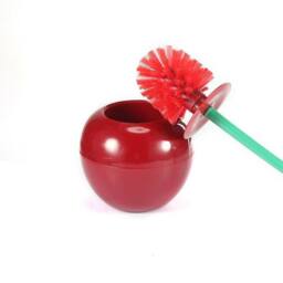 Kelvenix Toilet Brush & Holder Set in Red - thumbnail 3