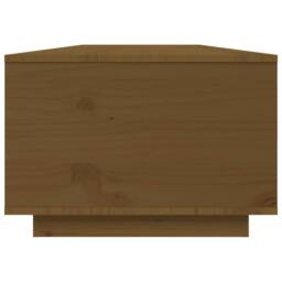 Berkfield Home Beautiful Coffee Table Honey Brown 80x50x35.5 cm Solid Wood Pine - thumbnail 8