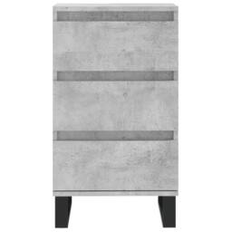 Berkfield Home Sideboard Concrete Grey 40x35x70 cm Engineered Wood - Size: 40 x 35 x 70 cm - thumbnail 5