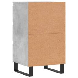 Berkfield Home Sideboard Concrete Grey 40x35x70 cm Engineered Wood - Size: 40 x 35 x 70 cm - thumbnail 8