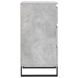 Berkfield Home Sideboard Concrete Grey 40x35x70 cm Engineered Wood - Size: 40 x 35 x 70 cm - thumbnail 7