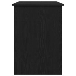 Berkfield Home Desk Black Oak 100x55x75 cm Engineered Wood - Size: 100 x 55 x 75 cm - thumbnail 6