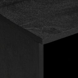 Berkfield Home TV Cabinet Black 100x33x46 cm Engineered Wood - Size: 100 x 33 x 46 cm - thumbnail 6