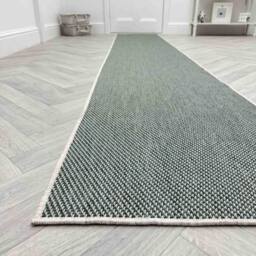 runrug Carpet Runner Rug - Indoor/Outdoor, Reversible, 2mm - 'Coastal' in Green - Size: 60 cm x 420 cm - thumbnail 5