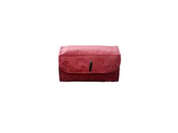 Charles William Triangle Travel Cosmetic Make up Toiletry Case Wash Bag in Black - thumbnail 4