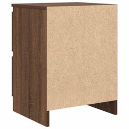 Berkfield Home TV Cabinet Brown Oak 40x35x54 cm Engineered Wood - Size: 40 x 35 x 54 cm - thumbnail 8