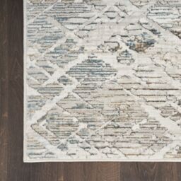 The Rug Shop UK Modern Abstract Grey Polyester Easy To Clean Latex Back Area Rug - Size: 240 cm x 300 cm - thumbnail 8