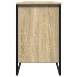Berkfield Home Shoe Cabinet Sonoma Oak 90x38x61.5 cm Engineered Wood - thumbnail 5