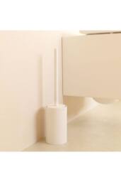 Cosmic Toilet Brush, Free-standing, Matt White, Architect S+ Collection in Soft White - thumbnail 3