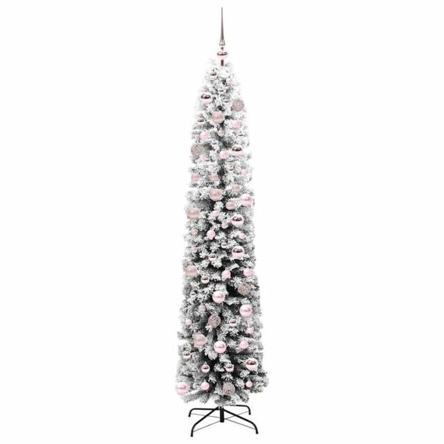 Berkfield Home Stunning Artificial Christmas Tree with 300 LEDs with Stand Green - image 1