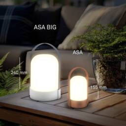 BRILONER Brown LED Camping Lamp Rechargeable Tent Light IP44 in Copper - thumbnail 9