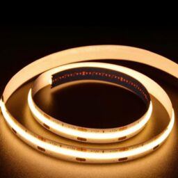 ENER-J 12V COB LED Strip Lights with 300 LEDs/M, 10W/M, 1100lm/M, CRI 90-92, 3000K in White - Size: 25 cm diameter x 19 cm high - thumbnail 1