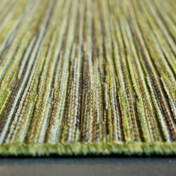 The Rug Shop UK Green Modern Striped Outdoor Easy To Clean Green Area Rug - Size: 200 cm x 290 cm - thumbnail 5