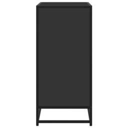 Berkfield Home Sideboard Black 68x35x76 cm Engineered Wood - Size: 68 x 35 x 76 cm - thumbnail 5
