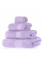 Homescapes 500 GSM Turkish Cotton Towel Soft, Absorbent & Quick-Drying in Lilac - thumbnail 2