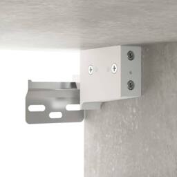 Berkfield Home Hanging Wall Cabinet Concrete Grey 69.5x32.5x90 cm - thumbnail 7