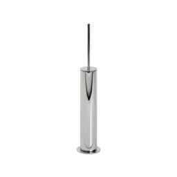 Showerdrape Belgravia Chrome Toilet Brush & Holder in Silver - thumbnail 3