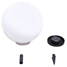 Berkfield Home Outdoor Pathway Lamps 2 pcs LED 50 cm with Ground Spike in White - thumbnail 5