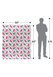 Wonder Woman Bright Pattern Silky Touch Super Soft Throw Blanket 152 X 127 cm in White - thumbnail 5