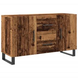 Berkfield Home Sideboard Old Wood 100x36x60 cm Engineered Wood in Brown - Size: 100 x 36 x 60 cm - thumbnail 1