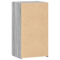 Berkfield Home Sideboard Grey Sonoma 50x42.5x93 cm Engineered Wood - thumbnail 6