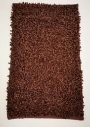 Rapport Home Oxford Shaggy Rug (55x85 cm) in Dark Brown - thumbnail 1