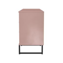 Ready Assembled 2 U Menai 6 Drawer Sideboard (Ready Assembled) in Dusty Pink - thumbnail 3
