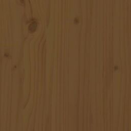 Berkfield Home Bed Headboard Honey Brown 96x4x104 cm Solid Wood Pine - Size: 96 x 4 x 104 cm - thumbnail 5