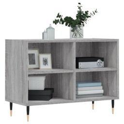 Berkfield Home TV Cabinet Grey Sonoma 69.5x30x50 cm Engineered Wood - thumbnail 3