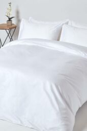 Homescapes Egyptian Cotton Fitted Sheet 12 inch 1000 Thread Count in White - Size: King Fitted - thumbnail 3