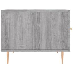Berkfield Home Decorative Coffee Tables 2 pcs Grey Sonoma 50x50x40 cm Engineered Wood - Size: 50 x 50 x 40 cm - thumbnail 8