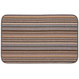 The Rug Shop UK Beige Striped Dotted 8mm Thick Rectangle Mat - Size: 57 cm x 90 cm - thumbnail 3
