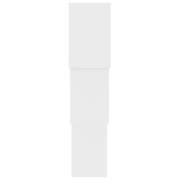 Berkfield Home Cube Wall Shelf White 68x15x68 cm Engineered Wood - Size: 68 x 15 x 68 cm - thumbnail 5