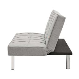 Bravich LTD Click Clack Fabric Sofa Bed - 3 Seater in Grey - thumbnail 6