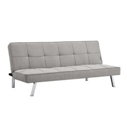 Bravich LTD Click Clack Fabric Sofa Bed - 3 Seater in Grey - thumbnail 8