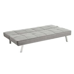 Bravich LTD Click Clack Fabric Sofa Bed - 3 Seater in Grey - thumbnail 5