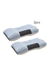 Living and Home Cooling Pillow Insert for Back Stomach and Side Sleepers in Blue - Size: Single - thumbnail 4