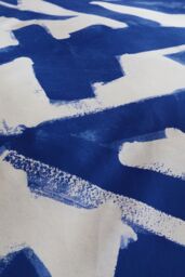 Harlequin 'Thicket' Cotton Sateen Duvet Cover Set in Blue - Size: Double - thumbnail 4