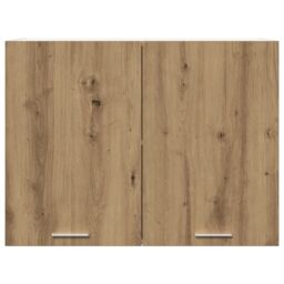 Berkfield Home Hanging Cabinet Lyon Artisan Oak 80x31x60 cm Engineered Wood in Brown - Size: 80 x 31 x 60 cm - thumbnail 4