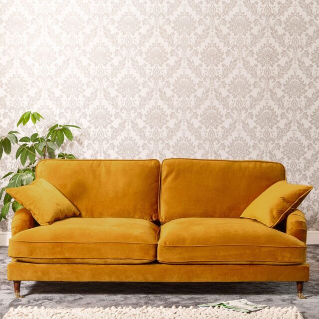 Artemis Home Mackenzie 4 Seat Sofa in Mustard - image 1