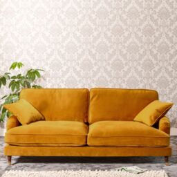 Artemis Home Mackenzie 4 Seat Sofa in Mustard - thumbnail 1