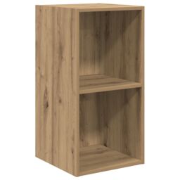Berkfield Home TV Cabinet Artisan oak 37 x 37 x 72 cm Engineered wood in Brown - thumbnail 2