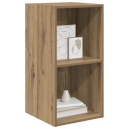 Berkfield Home TV Cabinet Artisan oak 37 x 37 x 72 cm Engineered wood in Brown - thumbnail 3