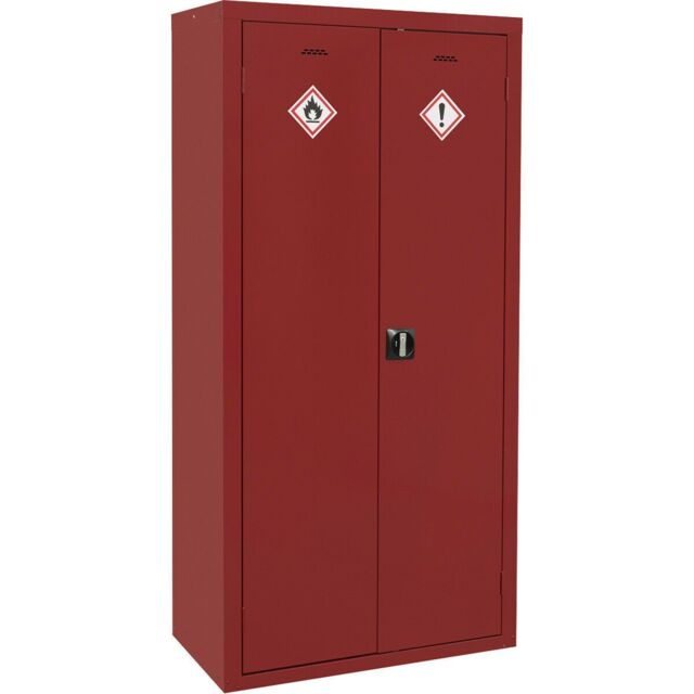 Loops Agrochemical Substance Cabinet - 900 x 460 x 1800mm - 2 Door - 2-Point Key Lock - image 1