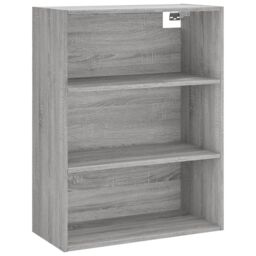 Berkfield Home Highboard Grey Sonoma 69.5x34x180 cm Engineered Wood - thumbnail 5