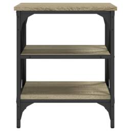 Berkfield Home Side Tables 2 pcs Sonoma Oak 40x42x50 cm Engineered Wood in Brown - Size: 40 x 42 x 50 cm - thumbnail 6