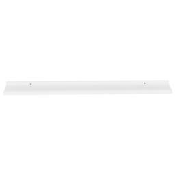 Berkfield Home Wall Shelves 2 pcs White 115x9x3 cm - Size: 115 x 9 x 3 cm - thumbnail 6