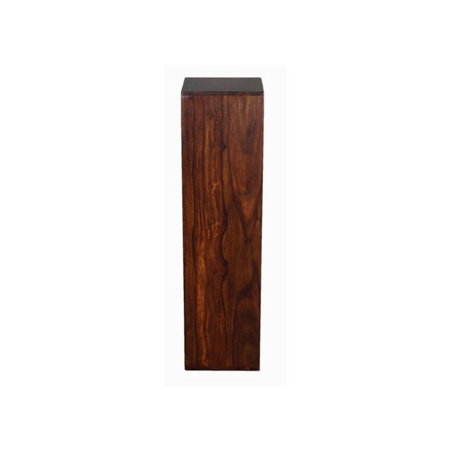 Jaipur Furniture Ltd Jaipur Small Lamp Table - Sheesham Wood - L15 x W15 x H65 cm - Honey Dark Finish in Brown - image 1