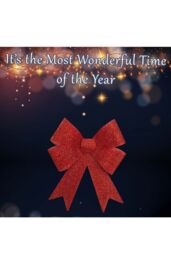 VFM e-Store Tinsel Bow Christmas Decoration X 1 37cm x 49cm x 13cm Red - Size: 37 cm x 49 cm x 13 cm - thumbnail 3